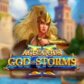 Slots logo of Age Of The Gods: God Of Storms 2 from Playtech at Spinbara Casino