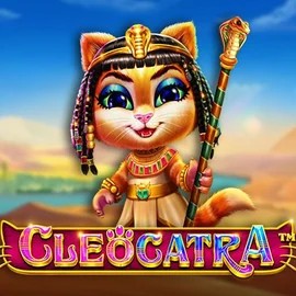 Cleocatra casino game by Pragmatic Play – featured logo at Spinbara Casino