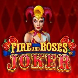 Fire and Roses Joker slot logo by Triple Edge Studios at Spinbara Casino
