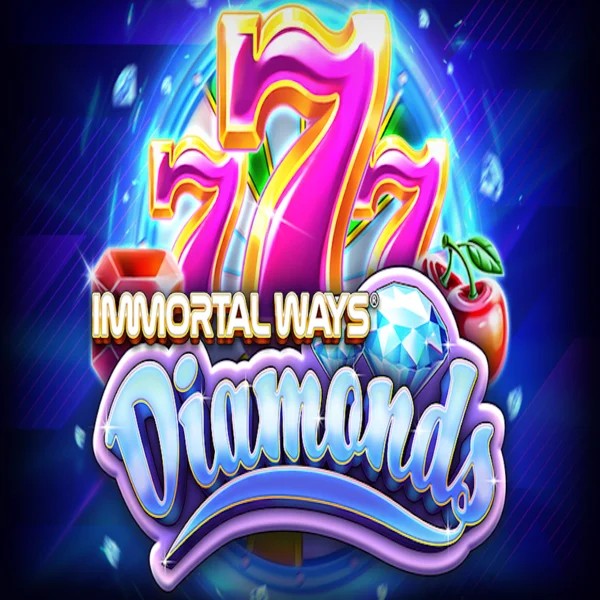 Immortal Ways Diamonds online game logo by RubyPlay on spinbaracasinos.es