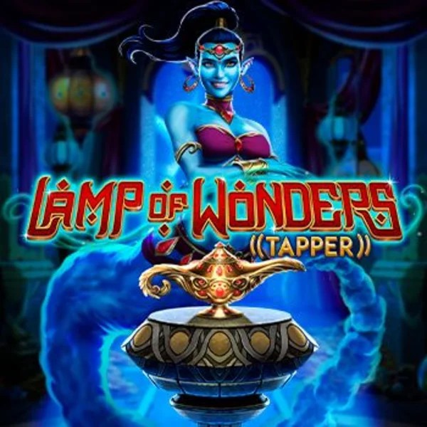 Official Slots logo: Lamp Of Wonders Tapper by Greentube at Spinbara Casino