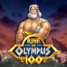Slots logo of Rise of Olympus 100 from Play'n GO at Spinbara Casino