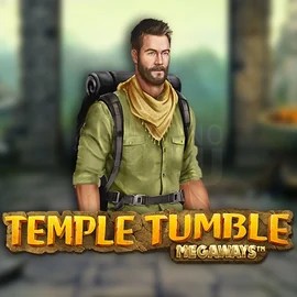 Temple Tumble Megaways logo by Relax Gaming at Spinbara Casino