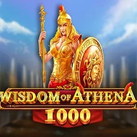 Enjoy Wisdom of Athena 1000 by Pragmatic Play – logo hosted on spinbaracasinos.es